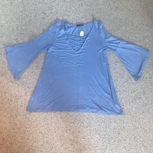 NWT Women’s Bell Sleeve Blouse size M
